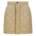 【土日限定1000円OFF】 バーバリー BURBERRY スカート レディース ベージュ Skirts Quilted nylon skirt 8081126SOAP Beige 関税 送料無料 ラッピング無料 2024SS ju