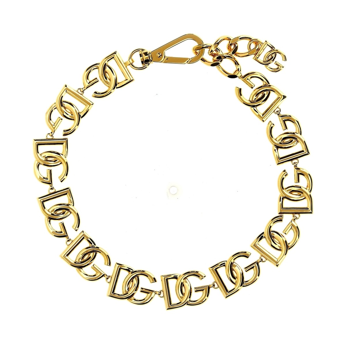 ドルガバ ネックレス（レディース） 【土日限定クーポン配布中！】 DOLCE&GABBANA ドルチェ&ガッバーナ ゴールド Gold 'DG' necklace ジュエリー レディース 春夏2024 WNO4S2W1111ZOO00 【関税・送料無料】【ラッピング無料】 ju