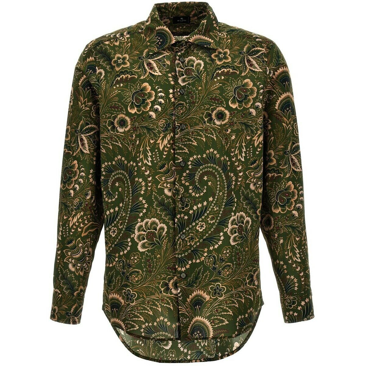 ETRO エトロ グリーン Green 'Paisley' shirt シャツ メンズ 春夏2024 MRIB000199SA565X0890 【関税・送料無料】【ラッピング無料】 ju