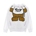 MOSCHINO モスキーノ ホワイト White 'Toy' hoodie トレーナー ボーイズ 春夏2024 HRF03XLCA69BIANCOOTTICO 【関税・送料無料】【ラッピング無料】 ju