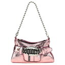 DSQUARED2 ディースクエアード ピンク Pink 'Gothic Dsquared2' clutch クラッチバッグ レディース 春夏2024 CLW0031140073409207 【関税・送料無料】【ラッピング無料】 ju