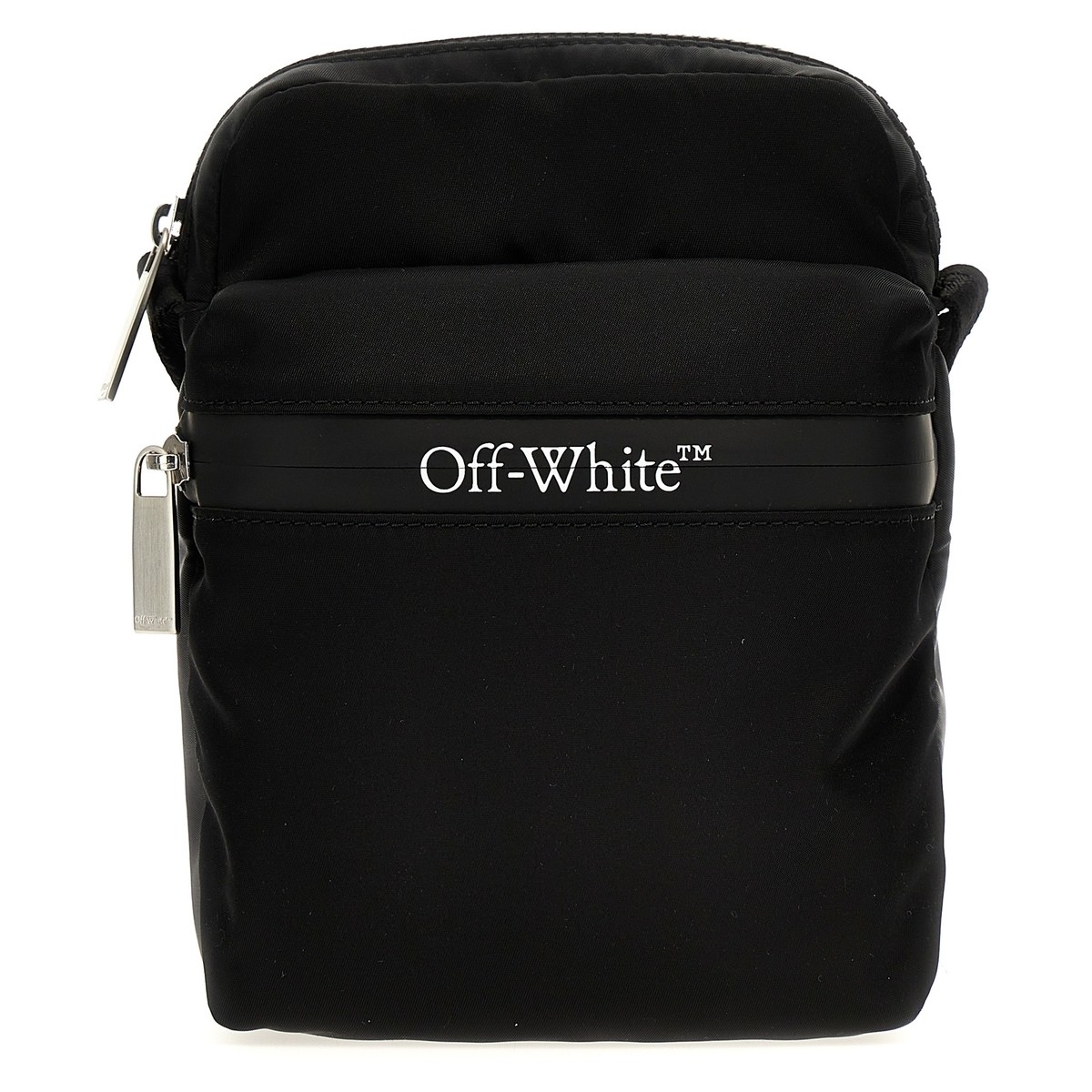 オフホワイト バッグ メンズ 【本日5の付く日ポイント4倍!】 OFF WHITE オフホワイト ブラック Black 'Outdoor' crossbody bag バッグ メンズ 春夏2024 OMNQ082S24FAB00110001000 【関税・送料無料】【ラッピング無料】 ju