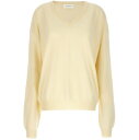 【15,000円以上ご購入で1,000円OFF！】 SPORTMAX スポーツマックス イエロー Yellow 'Etruria' sweater ニットウェア レディース 春夏2024 ETRURIA001 【関税・送料無料】【ラッピング無料】 ju