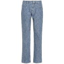 ジバンシイ GIVENCHY ジバンシィ ブルー Light Blue '4G’ logo print jeans デニム メンズ 秋冬2021 BM50W250P9452 【関税・送料無料】【ラッピング無料】 ju