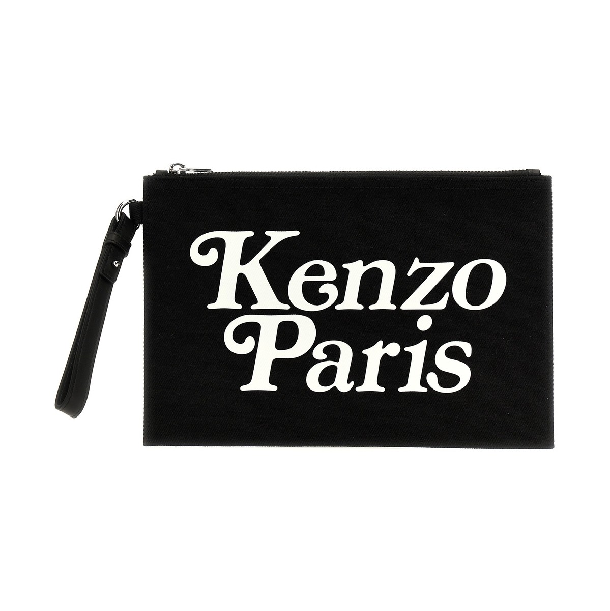 KENZO 󥾡 ۥ磻 White/Black 'Kenzo Utility' large clutch bag åХå  ղ2024 FE58PM902F3599 ڴǡ̵ۡڥåԥ̵ ju