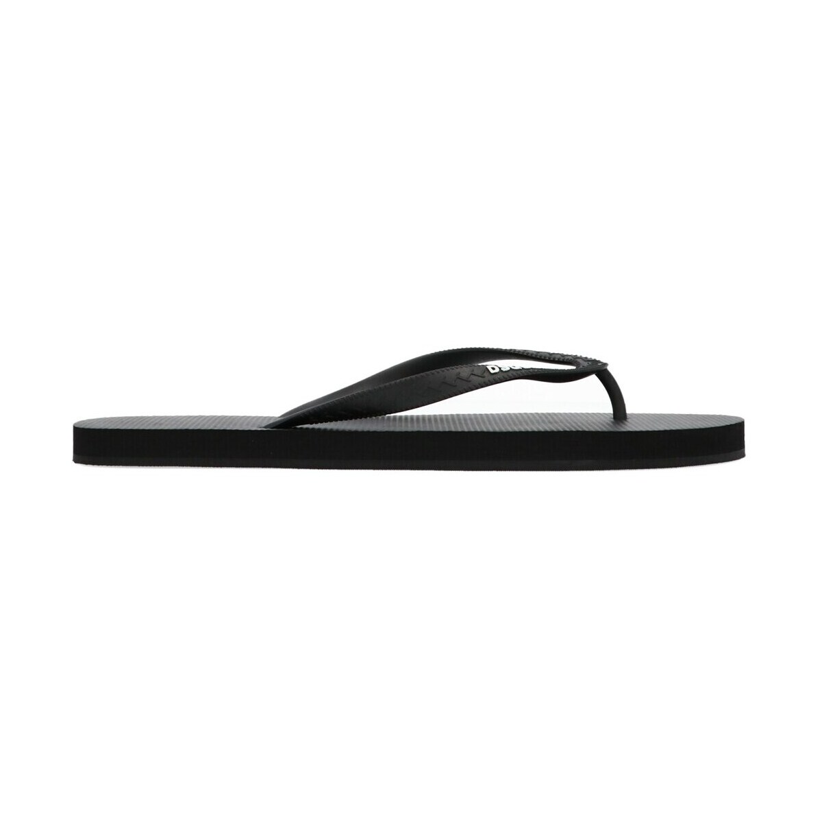 DSQUARED2 ディースクエアード ブラック Black Logo thong sandals サンダル メンズ 春夏2020 FFM0001172000012124 【関税・送料無料】【ラッピング無料】 ju