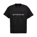 【15,000円以上ご購入で1,000円OFF！】 GIVENCHY ジバンシィ ブラック Black Logo T-shirt Tシャツ メンズ 春夏2024 BM71JB3YJ9001 【関税・送料無料】【ラッピング無料】 ju