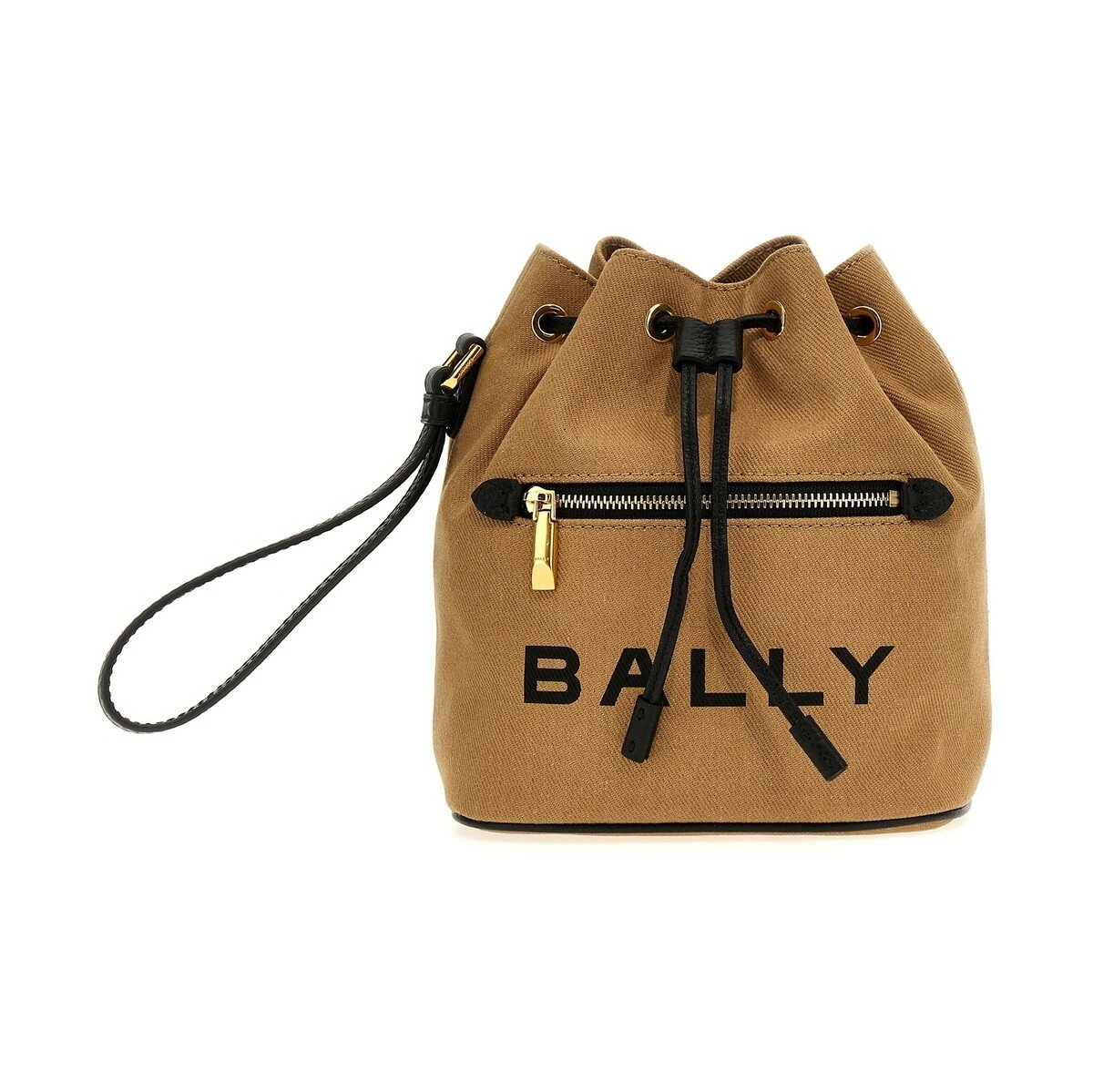 【本日5の付く日ポイント4倍!】 BALLY バリー ベージュ Beige 'Bar Mini' bucket bag クラッチバッグ レディース 春夏2024 WLO05OCV034I113O 【関税・送料無料】【ラッピング無料】 ju