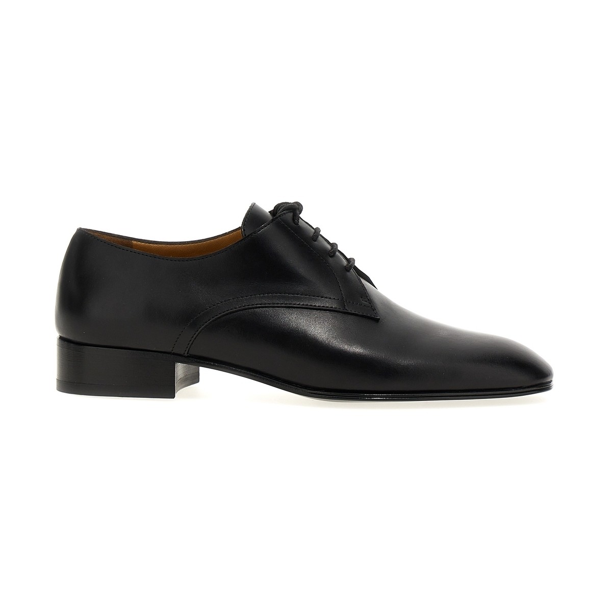 【土日限定クーポン配布中！】 THE ROW ザ ロウ ブラック Black 'Kay Oxford' lace up shoes ドレスシ..