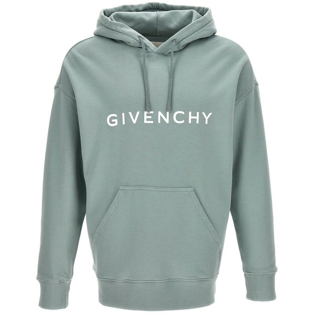 GIVENCHY ジバンシィ ブルー Light Blue Logo print hoodie トレーナー メンズ 春夏2024 BMJ0HC3YAC456 【関税・送料無料】【ラッピング無料】 ju