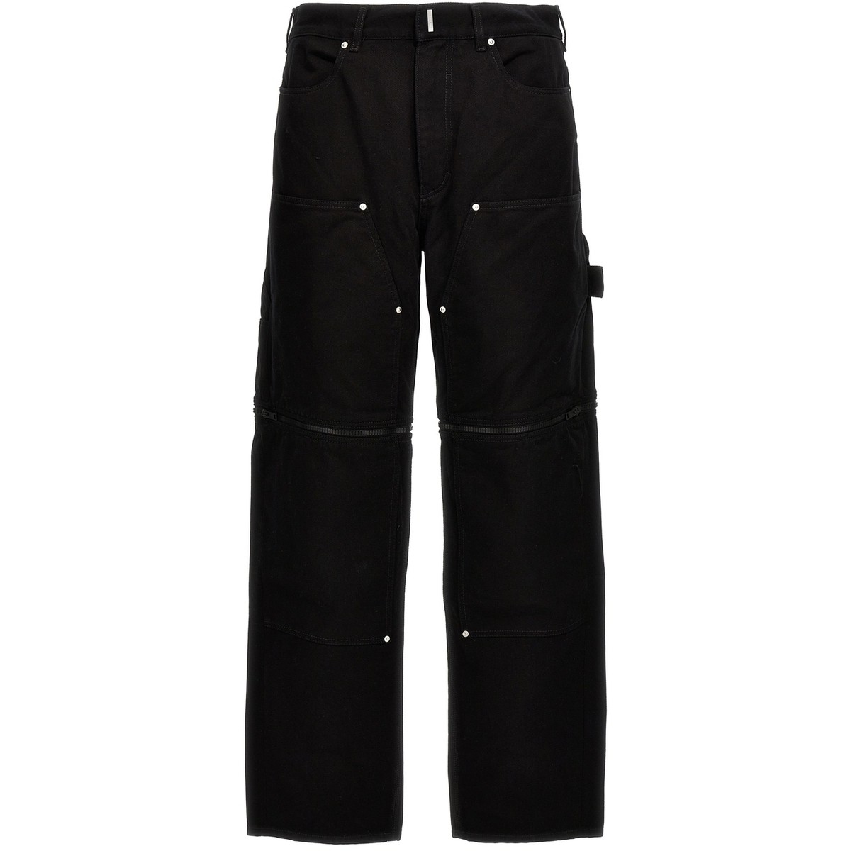 ジバンシイ 【土日限定クーポン配布中！】 GIVENCHY ジバンシィ ブラック Black 'Zip Off Carpenter' jeans デニム メンズ 春夏2024 BM51BJ50KK001 【関税・送料無料】【ラッピング無料】 ju