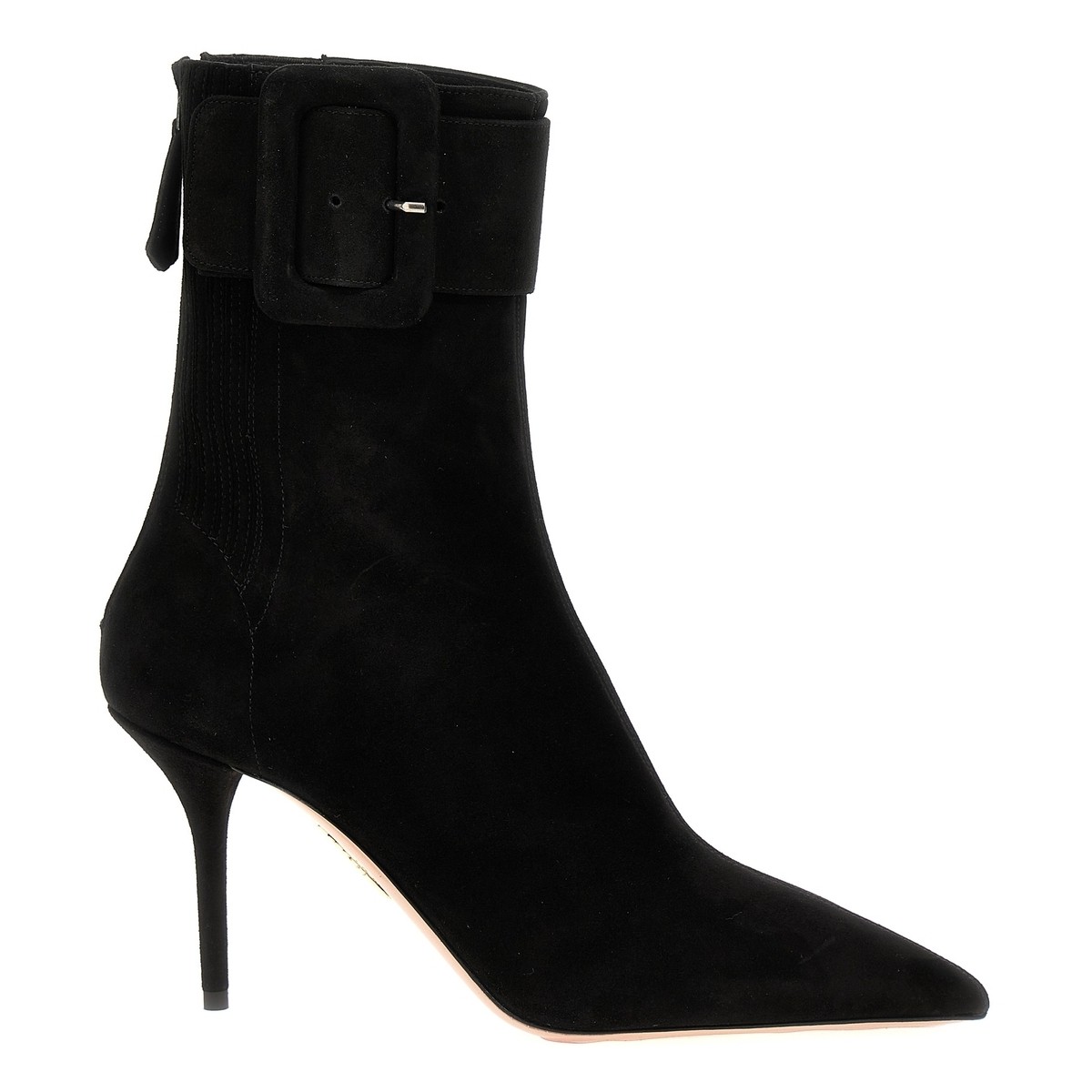 AQUAZZURA アクアズーラ ブラック Black 'St. Honore' ankle boots ブーツ レディース 秋冬2023 STKMIDB1SUEBLACK 【関税・送料無料】【ラッピング無料】 ju