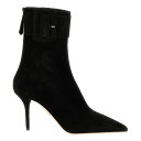 【0の付く日ポイント4倍】 AQUAZZURA アクアズーラ ブラック Black 'St. Honore' ankle boots ブーツ レディース 秋冬2023 STKMIDB1SUEBLACK 【関税・送料無料】【ラッピング無料】 ju