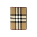 BURBERRY バーバリー ベージュ Beige Check card holder 財布 メンズ 春夏2024 8084167ARCHIVEBEIGE 【関税・送料無料】【ラッピング無料】 ju