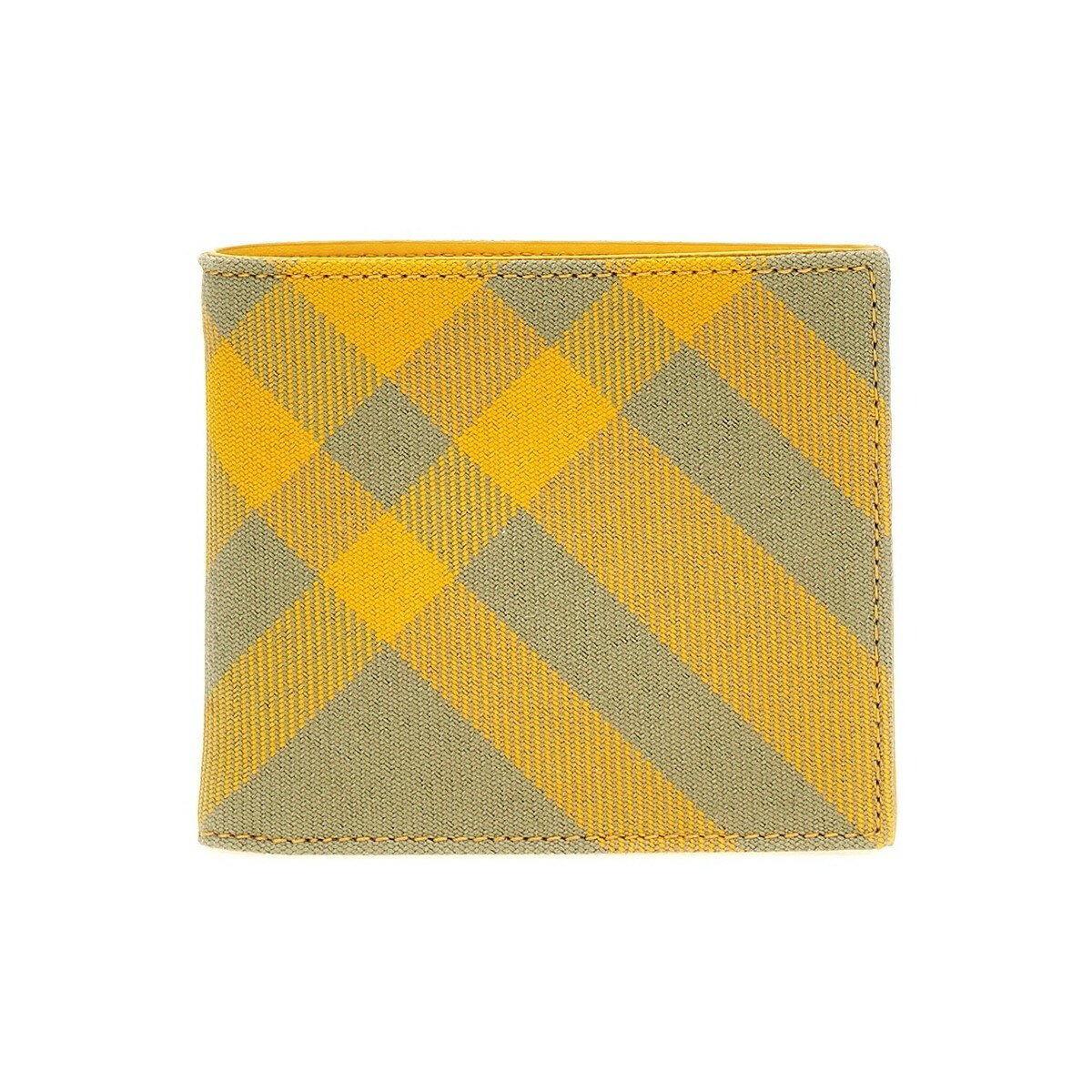 BURBERRY バーバリー イエロー Yellow Check wallet 財布 メンズ 春夏2024 8078358HUNTER 【関税・送料無料】【ラッピング無料】 ju