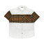 15,000߰ʾ1,000OFF!! BURBERRY СХ꡼ ۥ磻 White 'Devon' shirt ȥåץ ܡ ղ2024 8073366WHITE ڴǡ̵ۡڥåԥ̵ ju