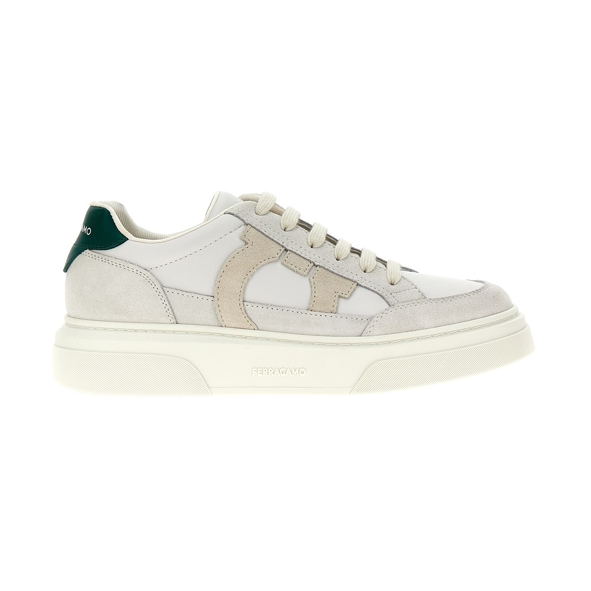 FERRAGAMO フェラガモ グリーン Green 'Cassina' sneakers スニーカー メンズ 春夏2024 769881008 【関税・送料無料】【ラッピング無料】 ju