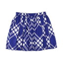 【0の付く日ポイント4倍】 BURBERRY バーバリー ブルー Blue 'Camila' skirt スカート ガールズ 春夏2024 8078339KNIGHTIPCHECK 【関税・送料無料】【ラッピング無料】 ju