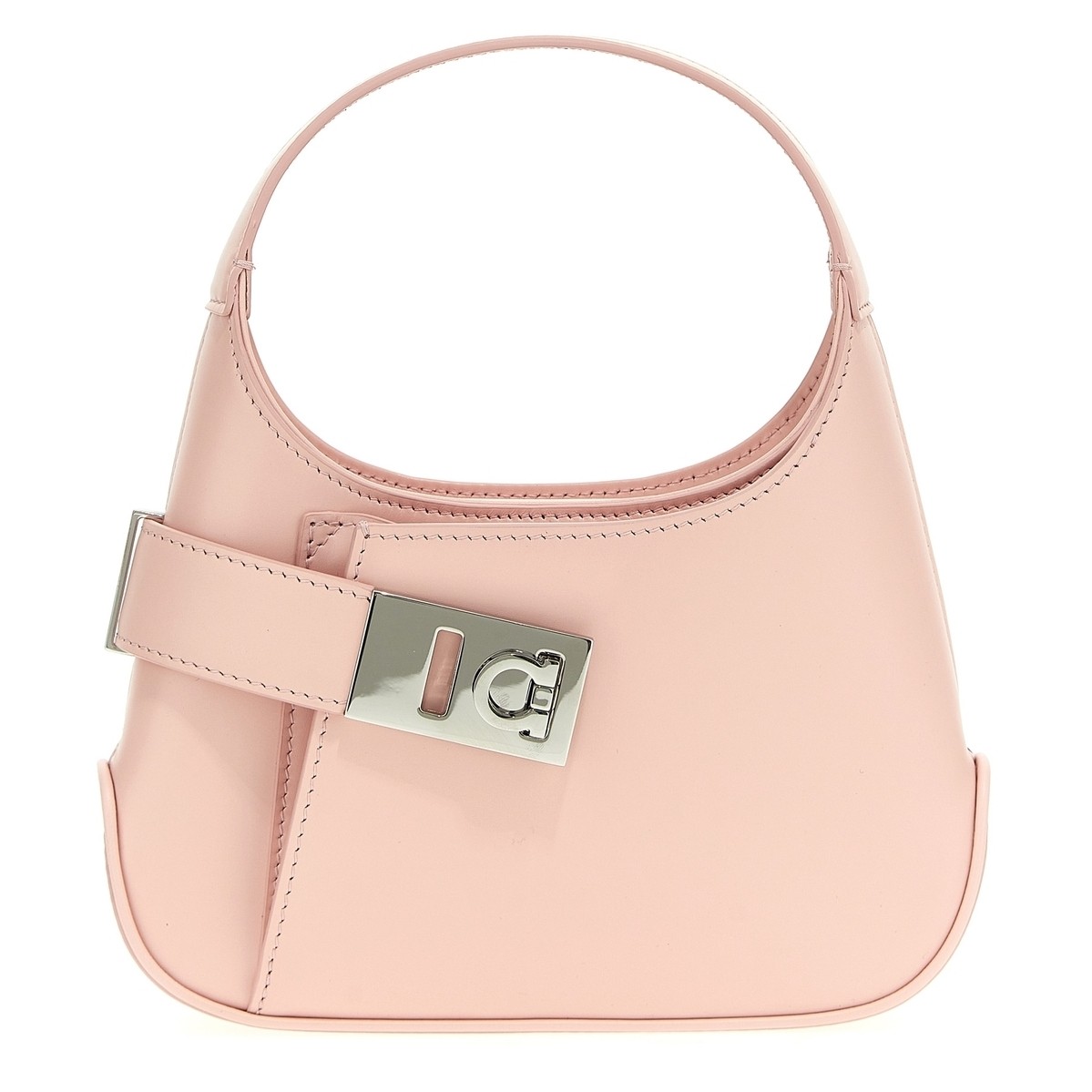 フェラガモ ハンドバッグ（レディース） 【毎月1日はエントリーでポイント3倍！】 FERRAGAMO フェラガモ ピンク Pink 'Archive Mini' handbag バッグ レディース 春夏2024 769169NYLUNDPINK 【関税・送料無料】【ラッピング無料】 ju