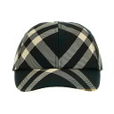 【15,000円以上ご購入で1,000円OFF！】 BURBERRY バーバリー マルチカラー Multicolor Check cap 帽子 メンズ 春夏2024 8082669IVY 【関税・送料無料】【ラッピング無料】 ju