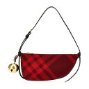 バーバリー BURBERRY バッグ レディース レッド Business bags 'Shield' mini shoulder bag 8079161RIPPLEIPCHECK Red 関税 送料無料 ラッピング無料 2024SS ju