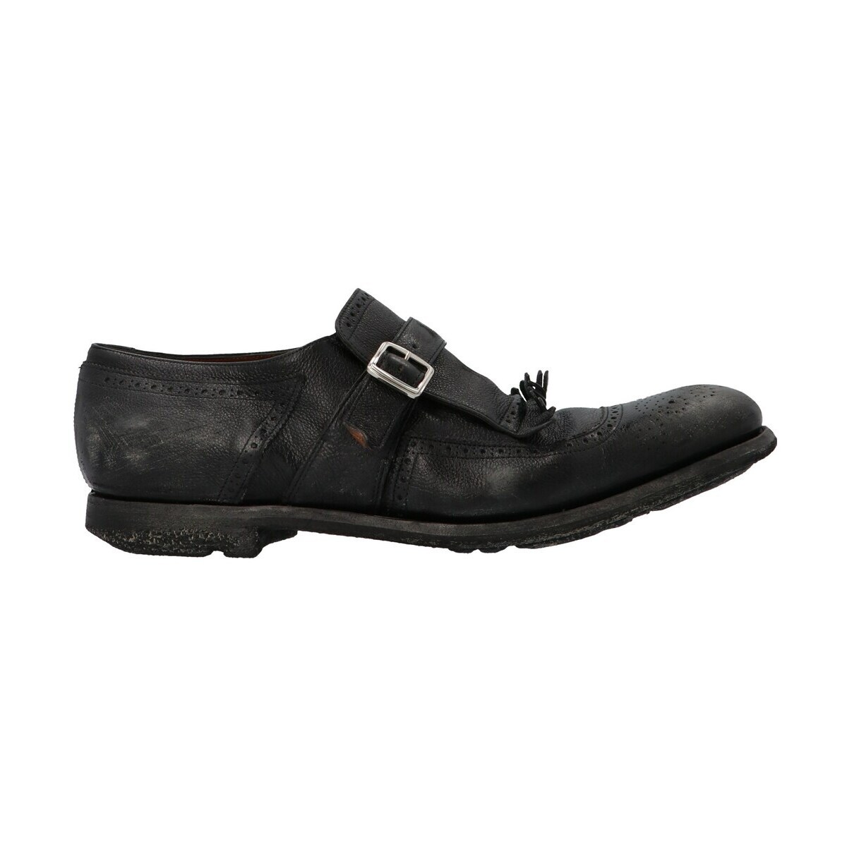 【土日限定クーポン配布中！】 CHURCH'S チャーチ ブラック Black 'Shanghai' loafers ローファー メンズ 春夏2024 EOG0019PWF0AAB 【関税・送料無料】【ラッピング無料】 ju