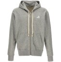  AUTRY グレー Gray Logo embroidery hoodie トレーナー メンズ 春夏2024 HOPM574M  ju