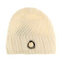 モンクレール 帽子 メンズ 【15,000円以上1,000円OFF!!】 MONCLER モンクレール ホワイト White 'Anno del Drago' beanie 帽子 レディース 春夏2024 3B00010M2089034 【関税・送料無料】【ラッピング無料】 ju