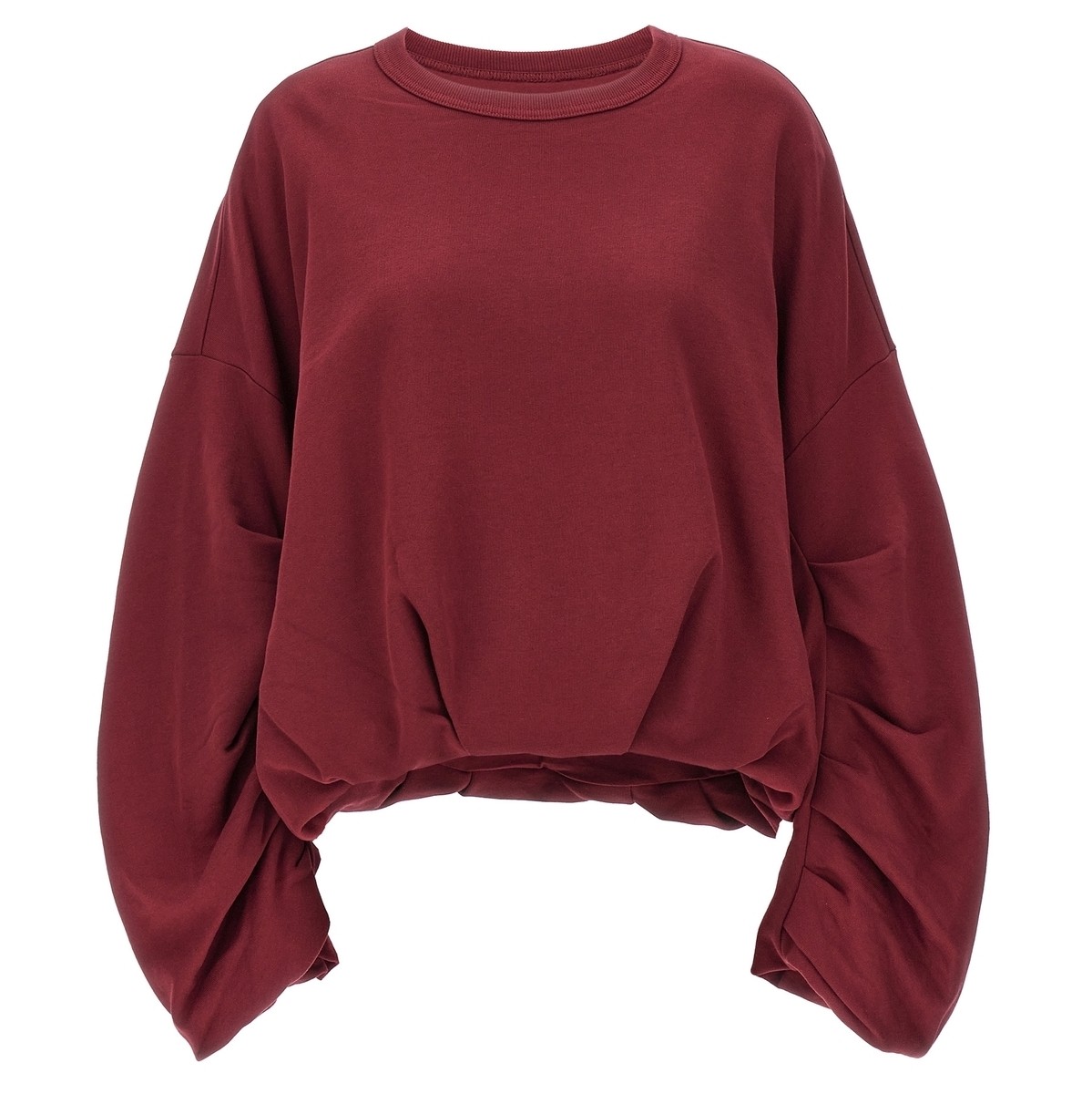 DRIES VAN NOTEN ドリス ヴァン ノッテン レッド Bordeaux 'Hannett' sweatshirt トレーナー レディー..