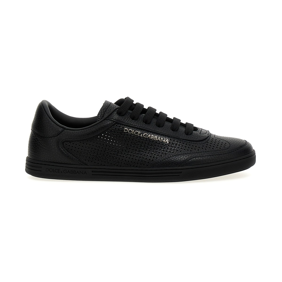 【土日限定クーポン配布中！】 DOLCE&GABBANA ドルチェ&ガッバーナ ブラック Black 'Saint Tropez' sneakers スニーカー メンズ 春夏2024 CS2256AR8378B956 【関税・送料無料】【ラッピング無料】 ju