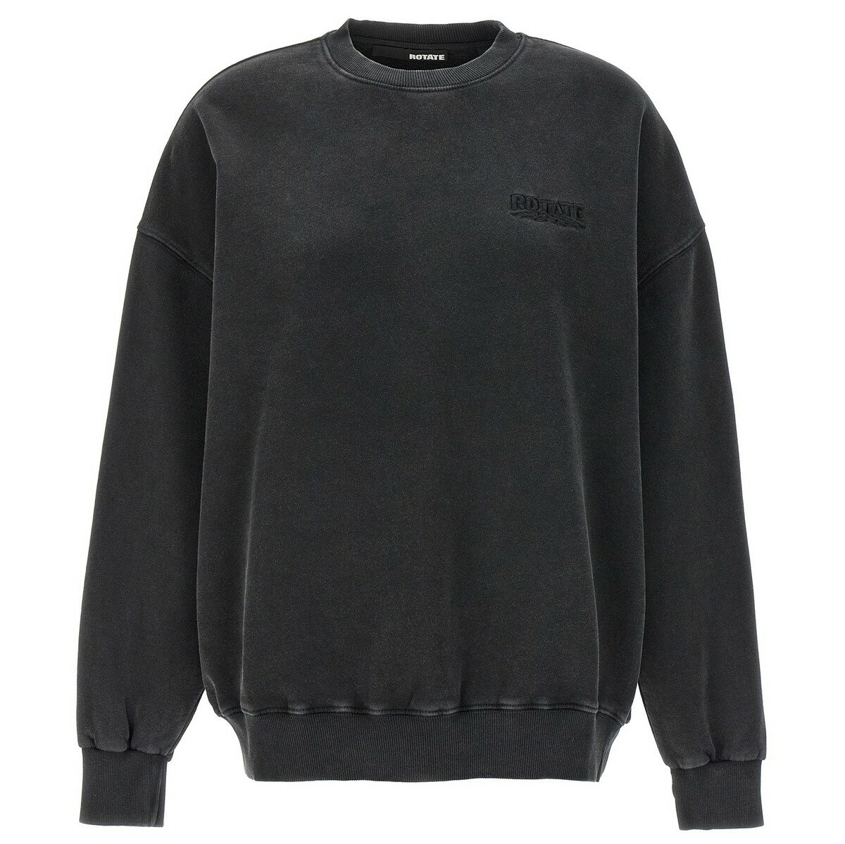 ROTATE BIRGER CHRISTENSEN ローテート ブラック Black 'Enzyme' sweatshirt トレーナー レディース 春..