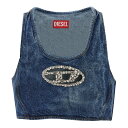 DIESEL ディーゼル ブルー Blue 'De-top fse' top トップス レディース 春夏2024 A138210PGAL01 【関税・送料無料】【ラッピング無料】 ju