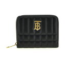 【10周年記念クーポン！P4倍！】 BURBERRY バーバリー ブラック Black 'Lola' wallet 財布 レディース 春夏2024 8062373BLACKLIGHTGOLD 【関税・送料無料】【ラッピング無料】 ju