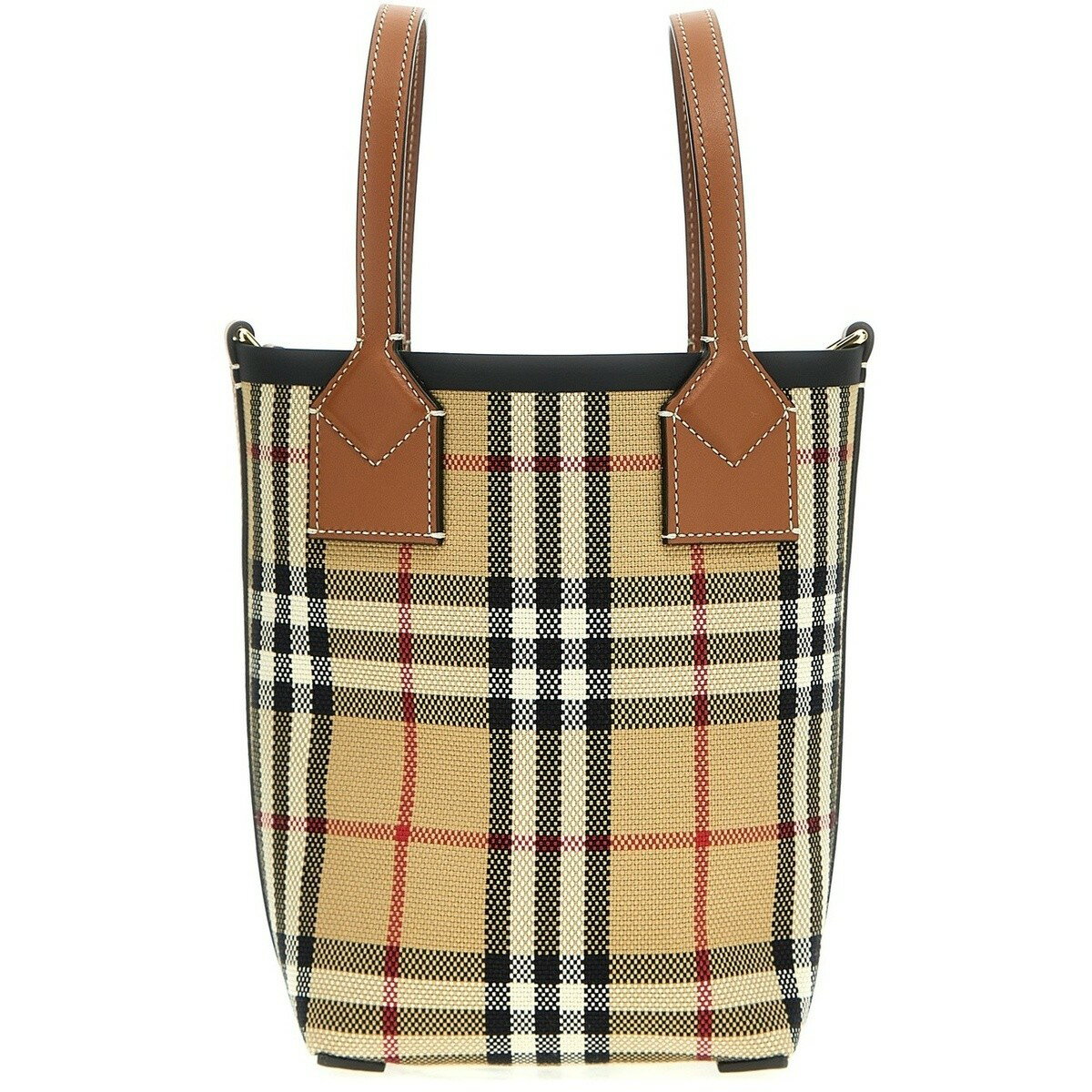 バーバリー トートバッグ（レディース） 【毎月1日はエントリーでポイント3倍！】 BURBERRY バーバリー ベージュ Beige トートバッグ レディース 春夏2024 8070461VINTAGECHCKBEIGE 【関税・送料無料】【ラッピング無料】 ju