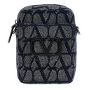 【三連休限定1000円OFF】 ヴァレンティノ ガラヴァーニ VALENTINO GARAVANI バッグ メンズ ブルー Business Bags Valentino Garavani 'Loco' Shoulder Bag 4Y2B0C15YIJYEX Blue 関税 送料無料 ラッピング無料 2024SS ju