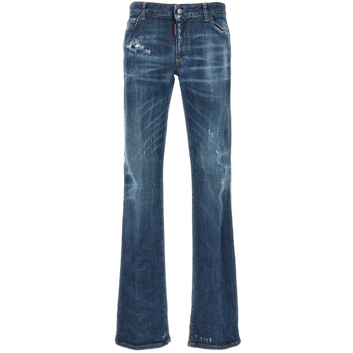 DSQUARED2 ディースクエアード ブルー Blue Flare jeans デニム レディース 春夏2024 S72LB0707S30872470 【関税・送料無料】【ラッピング無料】 ju