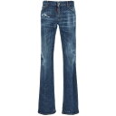 【15,000円以上ご購入で1,000円OFF！】 DSQUARED2 ディースクエアード ブルー Blue Flare jeans デニム レディース 春夏2024 S72LB0707S30872470 【関税・送料無料】【ラッピング無料】 ju