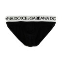 ドルチェ&ガッバーナ DOLCE&GABBANA ドルチェ&ガッバーナ ホワイト White/Black 'Midi' briefs アンダーウェア メンズ 春夏2024 M3D03JONN97N0000 【関税・送料無料】【ラッピング無料】 ju