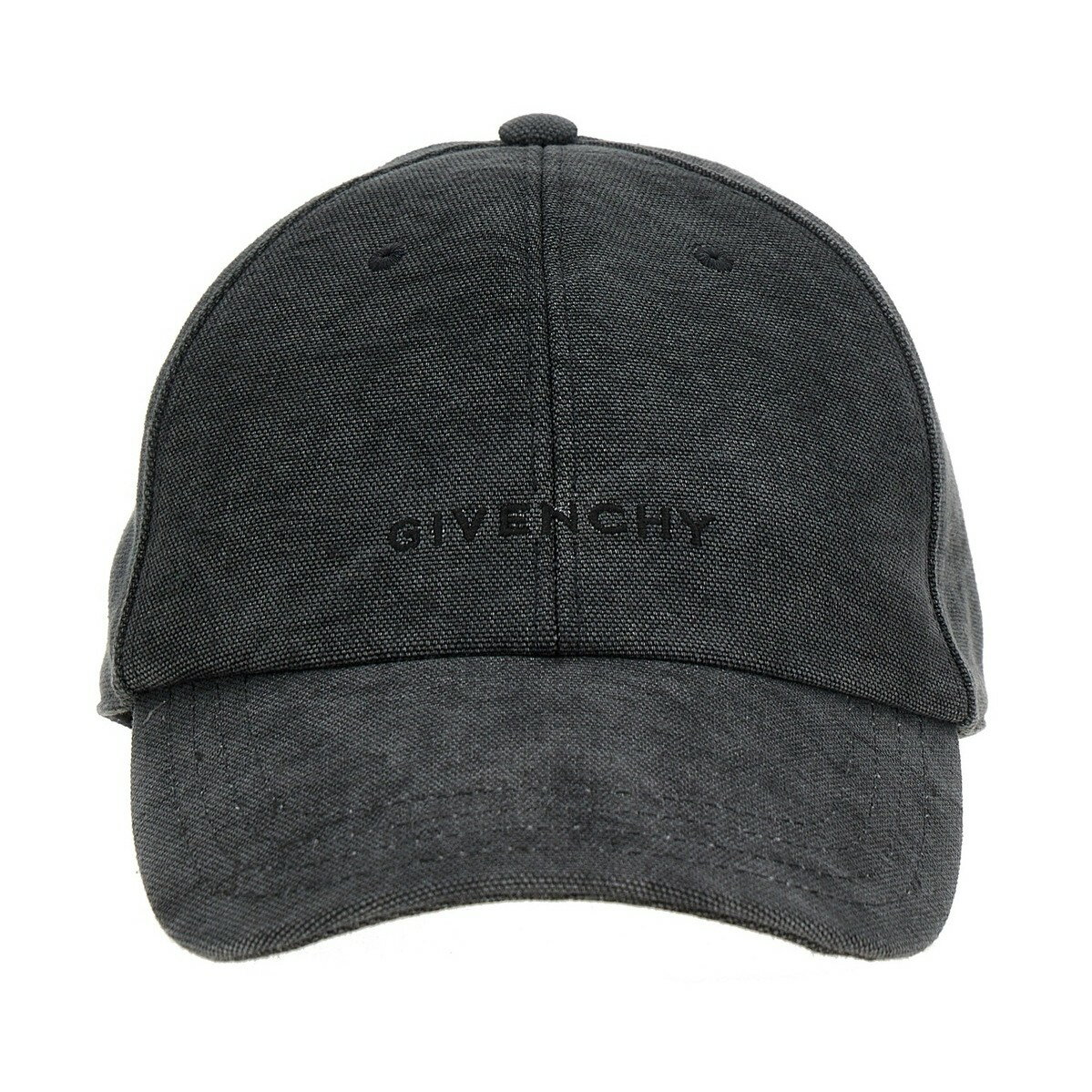 GIVENCHY ジバンシィ グレー Gray Logo embroidery cap 帽子 メンズ 春夏2024 BPZ022P0HM020 【関税・送料無料】【ラッピング無料】 ju