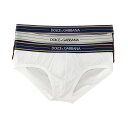 【15,000円以上1,000円OFF!!】 DOLCE&GABBANA ドルチェ&ガッバーナ マルチカラー Multicolor 'Brando' 3-pack briefs アンダーウェア メンズ 春夏2024 M9D77JONP19S9000 【関税・送料無料】【ラッピング無料】 ju