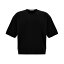 15,000߰ʾ头1,000OFF LEMAIRE ᡼ ֥å Black Mercerized cotton t-shirt T  ղ2024 TO1231LJ1018BK999 ڴǡ̵ۡڥåԥ̵ ju