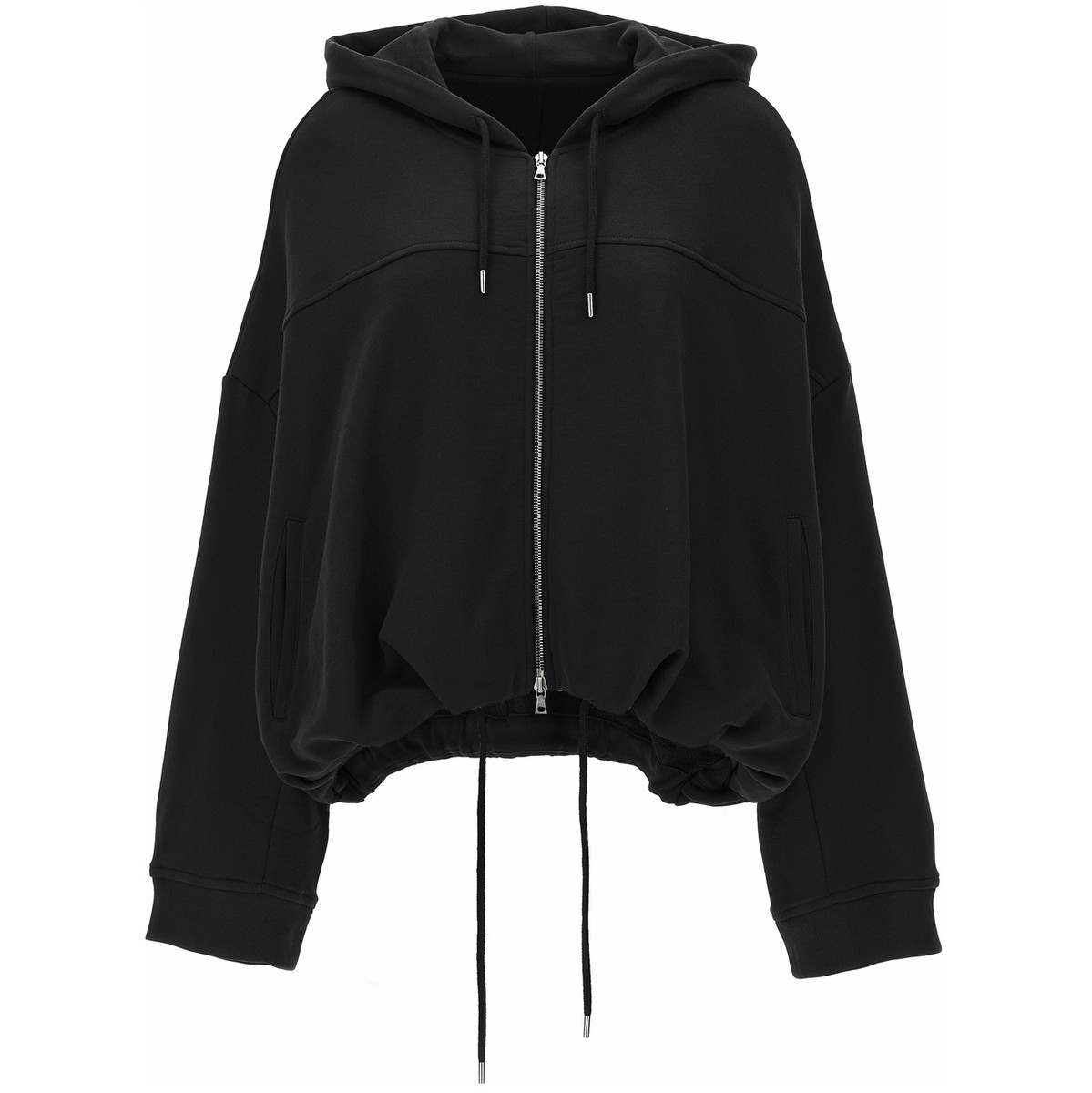 DRIES VAN NOTEN ドリス ヴァン ノッテン ブラック Black 'Hasto' hoodie トレーナー レディース 春夏2..