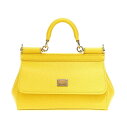 【15,000円以上1,000円OFF!!】 DOLCE&GABBANA ドルチェ&ガッバーナ イエロー Yellow 'Sicily' small handbag バッグ レディース 春夏2024 BB7116A100180228 【関税・送料無料】【ラッピング無料】 ju