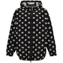 ドルチェ&ガッバーナ DOLCE&GABBANA ドルチェ&ガッバーナ ホワイト White/Black Logo print hooded jacket ジャケット メンズ 春夏2024 G9ARBTISMBRHNVAA 【関税・送料無料】【ラッピング無料】 ju