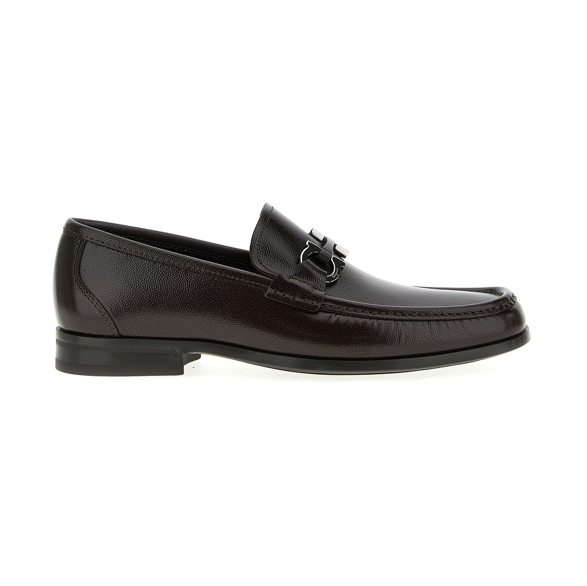 【土日限定クーポン配布中！】 FERRAGAMO フェラガモ ブラウン Brown 'Grandioso2' loafers ローファー メンズ 春夏2024 769879039 【関税・送料無料】【ラッピング無料】 ju