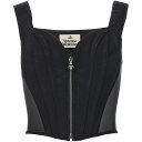 【15,000円以上1,000円OFF 】 VIVIENNE WESTWOOD ヴィヴィアン ウエストウッド ブラック Black 039 Classic 039 corset トップス レディース 春夏2024 1503003SW00QYN401 【関税 送料無料】【ラッピング無料】 ju