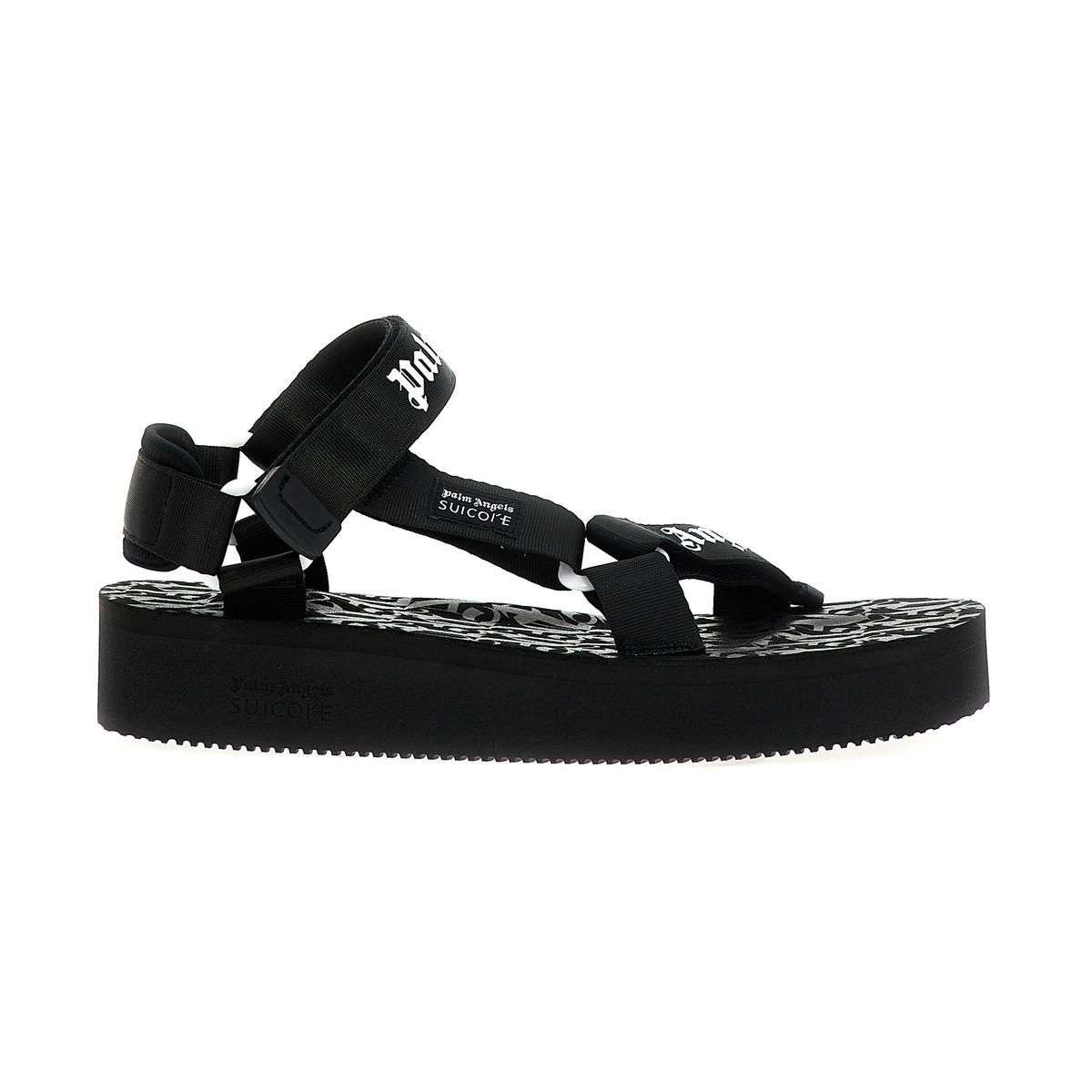 PALM ANGELS パーム エンジェルス ホワイト White/Black Palm Angels x Suicoke 'Depa' sandals サンダル メンズ 春夏2024 PMIH011S24MAT00110011001 【関税・送料無料】【ラッピング無料】 ju