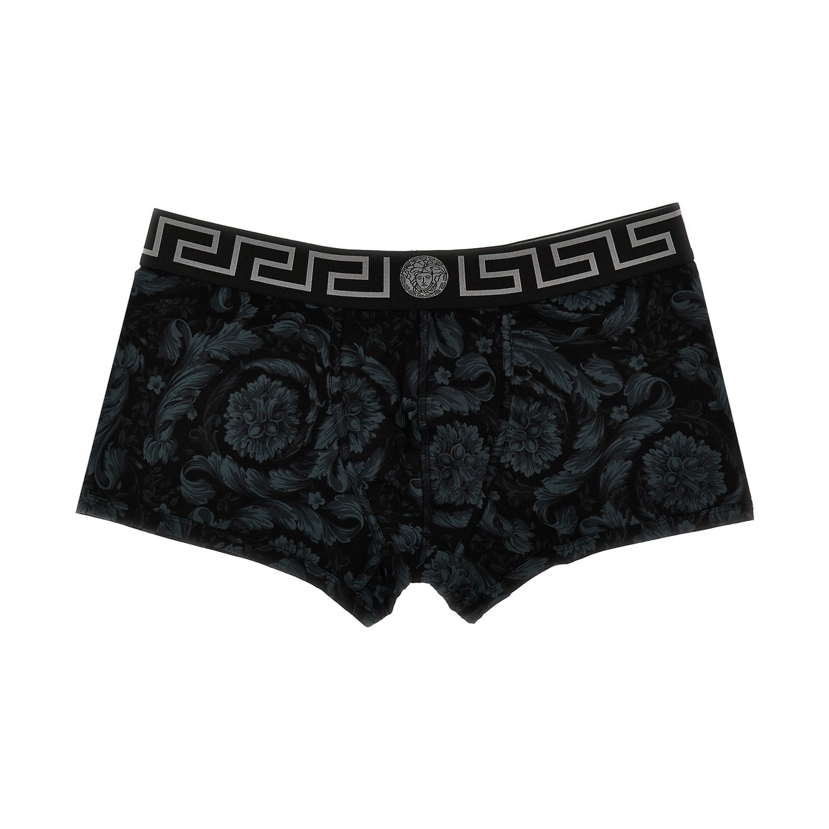 VERSACE ヴェルサーチ ブラック Black 'Barocco' boxers アンダーウェア メンズ 春夏2024 10009571A005155B050 【関税・送料無料】【ラッピング無料】 ju