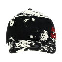アレキサンダー マックイーン ALEXANDER MCQUEEN ハット 帽子 メンズ ホワイト Hats All over print cap 7820574105Q1077 White/Black 関税 送料無料 ラッピング無料 2024SS ju