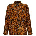 【本日ポイント4倍!!】 パーム エンジェルス PALM ANGELS シャツ メンズ マルチカラー Shirts 'Cheetah Track' shirt PMBD056S24FAB00220102010 Multicolor 関税 送料無料 ラッピング無料 2024SS ju